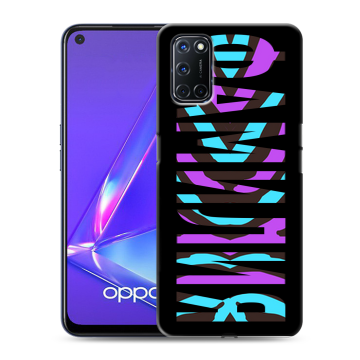 Силиконовый чехол на OPPO A72 с принтом ФАМИЛИЯ