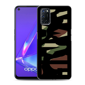 Силиконовый чехол на OPPO A72 с принтом NAME