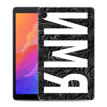 Силиконовый чехол на Huawei MatePad T8 с принтом ИМЯ
