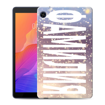 Силиконовый чехол на Huawei MatePad T8 с принтом ФАМИЛИЯ