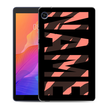 Силиконовый чехол на Huawei MatePad T8 с принтом NAME