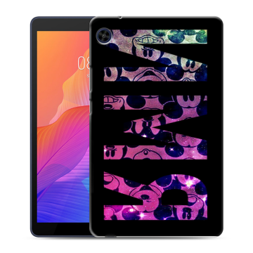 Силиконовый чехол на Huawei MatePad T8 с принтом ИМЯ