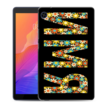 Силиконовый чехол на Huawei MatePad T8 с принтом ИМЯ