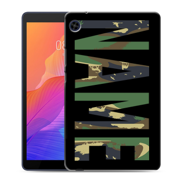 Силиконовый чехол на Huawei MatePad T8 с принтом NAME