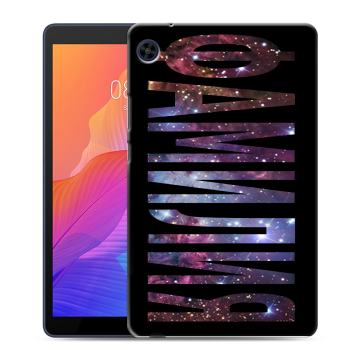 Силиконовый чехол на Huawei MatePad T8 с принтом ФАМИЛИЯ