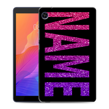 Силиконовый чехол на Huawei MatePad T8 с принтом NAME