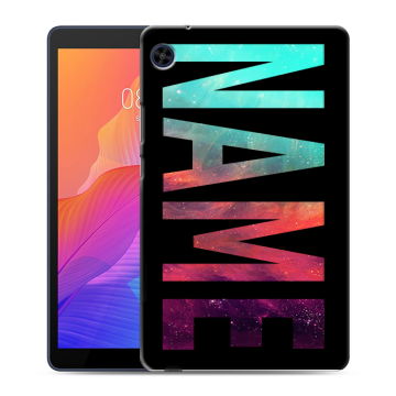 Силиконовый чехол на Huawei MatePad T8 с принтом NAME