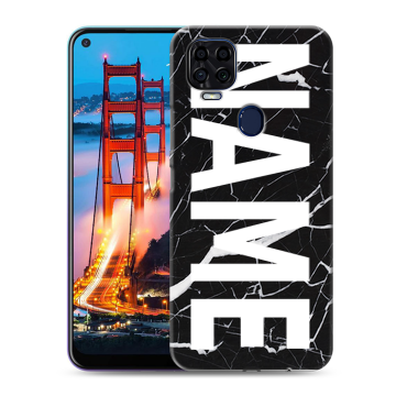 Силиконовый чехол на ZTE Blade V2020 с принтом NAME