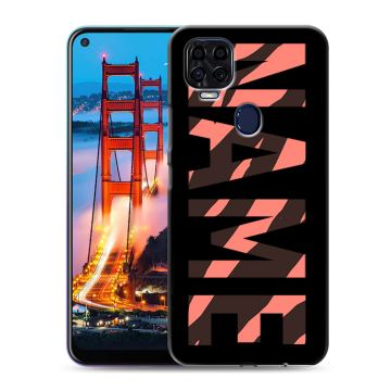Силиконовый чехол на ZTE Blade V2020 с принтом NAME
