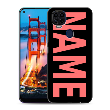 Силиконовый чехол на ZTE Blade V2020 с принтом NAME