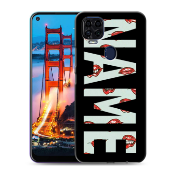 Силиконовый чехол на ZTE Blade V2020 с принтом NAME