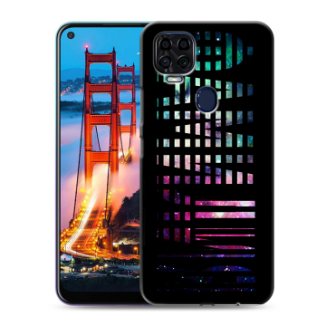 Силиконовый чехол на ZTE Blade V2020 с принтом ФАМИЛИЯ