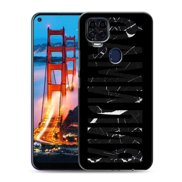 Силиконовый чехол на ZTE Blade V2020 с принтом ФАМИЛИЯ