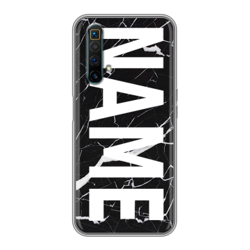 Силиконовый чехол на Realme X3 SuperZoom с принтом NAME