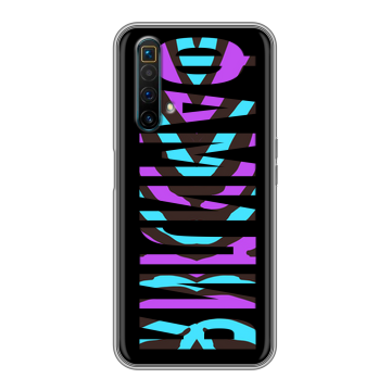 Силиконовый чехол на Realme X3 SuperZoom с принтом ФАМИЛИЯ