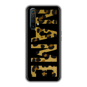 Силиконовый чехол на Realme X3 SuperZoom с принтом NAME
