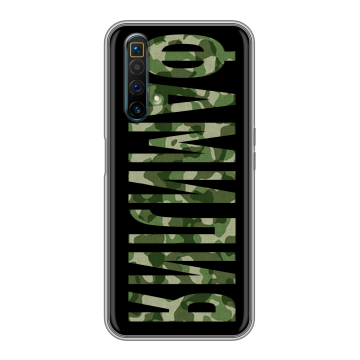 Силиконовый чехол на Realme X3 SuperZoom с принтом ФАМИЛИЯ