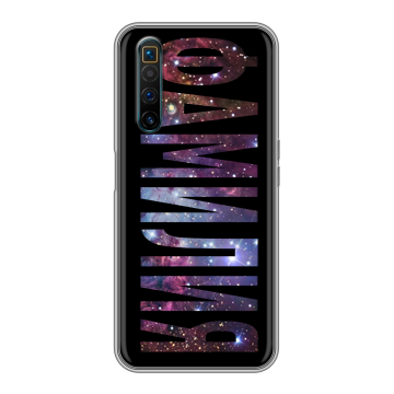 Силиконовый чехол на Realme X3 SuperZoom с принтом ФАМИЛИЯ