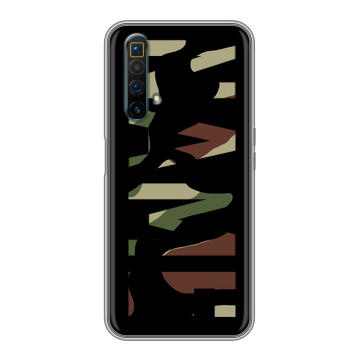Силиконовый чехол на Realme X3 SuperZoom с принтом NAME