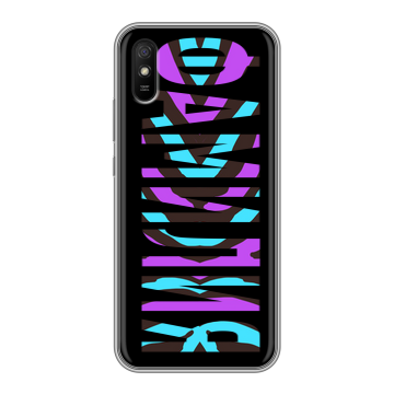 Силиконовый чехол на Xiaomi RedMi 9A с принтом ФАМИЛИЯ