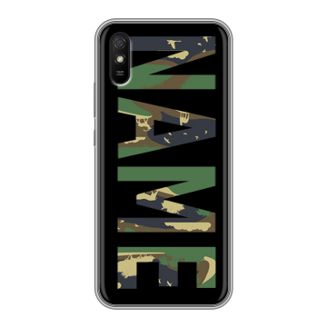 Силиконовый чехол на Xiaomi RedMi 9A с принтом NAME