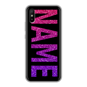 Силиконовый чехол на Xiaomi RedMi 9A с принтом NAME