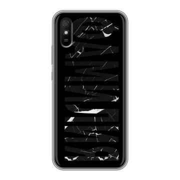 Силиконовый чехол на Xiaomi RedMi 9A с принтом ФАМИЛИЯ