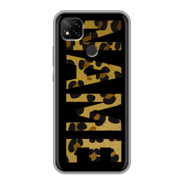 Силиконовый чехол на Xiaomi RedMi 9C с принтом NAME