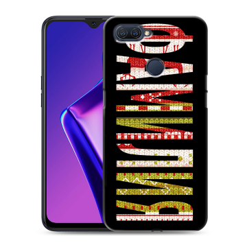 Силиконовый чехол на OPPO A12 с принтом ФАМИЛИЯ