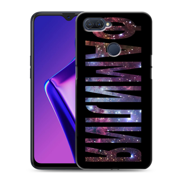 Силиконовый чехол на OPPO A12 с принтом ФАМИЛИЯ