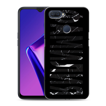 Силиконовый чехол на OPPO A12 с принтом ФАМИЛИЯ