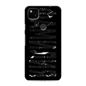 Силиконовый чехол на Google Pixel 4a с принтом ФАМИЛИЯ