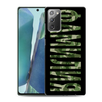 Силиконовый чехол на Samsung Galaxy Note 20 с принтом ФАМИЛИЯ