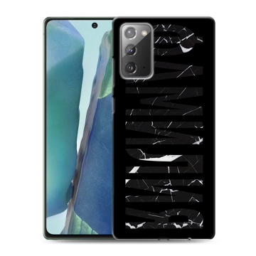 Силиконовый чехол на Samsung Galaxy Note 20 с принтом ФАМИЛИЯ