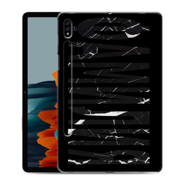 Силиконовый чехол на Samsung Galaxy Tab S7 с принтом ФАМИЛИЯ