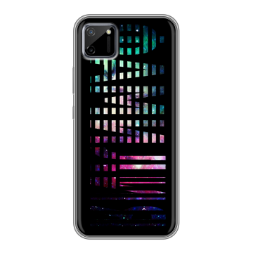 Силиконовый чехол на Realme C11 с принтом ФАМИЛИЯ