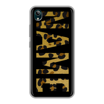 Силиконовый чехол на Vivo Y1S с принтом NAME