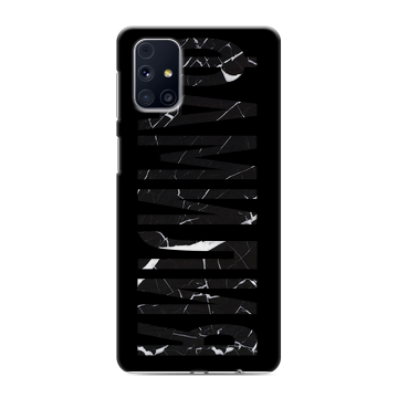 Силиконовый чехол на Samsung Galaxy M31s с принтом ФАМИЛИЯ