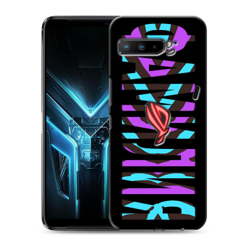 Силиконовый противоударный чехол на ASUS ROG Phone 3 с принтом ФАМИЛИЯ