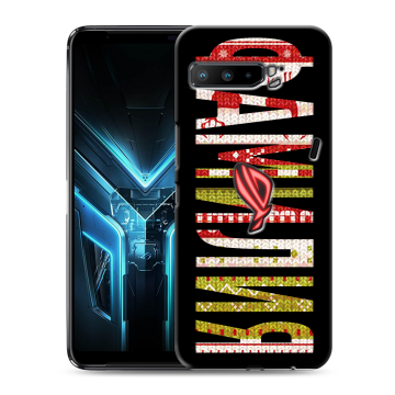 Силиконовый противоударный чехол на ASUS ROG Phone 3 с принтом ФАМИЛИЯ