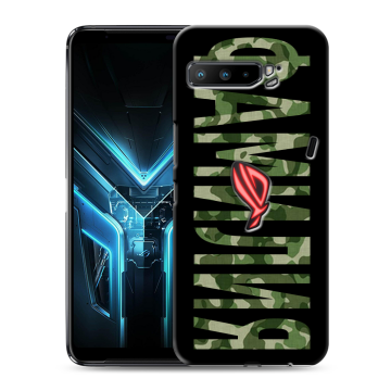 Силиконовый противоударный чехол на ASUS ROG Phone 3 с принтом ФАМИЛИЯ