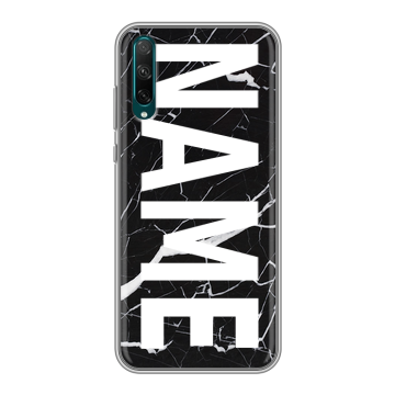 Силиконовый чехол на Huawei Honor 30i с принтом NAME
