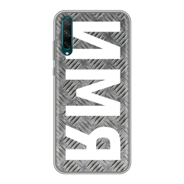 Силиконовый чехол на Huawei Honor 30i с принтом ИМЯ