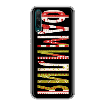 Силиконовый чехол на Huawei Honor 30i с принтом ФАМИЛИЯ