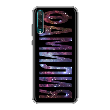 Силиконовый чехол на Huawei Honor 30i с принтом ФАМИЛИЯ