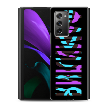 Пластиковый чехол на Samsung Galaxy Z Fold 2 с принтом ФАМИЛИЯ