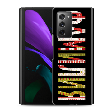 Пластиковый чехол на Samsung Galaxy Z Fold 2 с принтом ФАМИЛИЯ