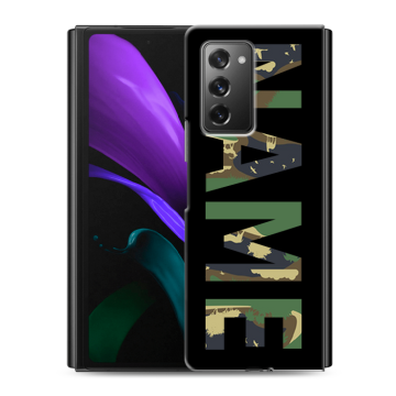 Пластиковый чехол на Samsung Galaxy Z Fold 2 с принтом NAME