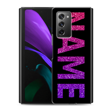 Пластиковый чехол на Samsung Galaxy Z Fold 2 с принтом NAME