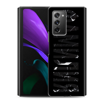 Пластиковый чехол на Samsung Galaxy Z Fold 2 с принтом ФАМИЛИЯ